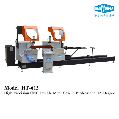 Double Head Saw Machine for Aluminium Sliding Door of Car Application