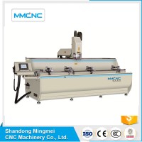 3+1 axis copy milling machine for Aluminum Skylight/Aluminum Profile Processing Center 3000mm