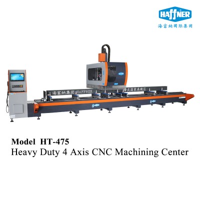 4 Axis CNC Machining Center for Aluminum Profile Process