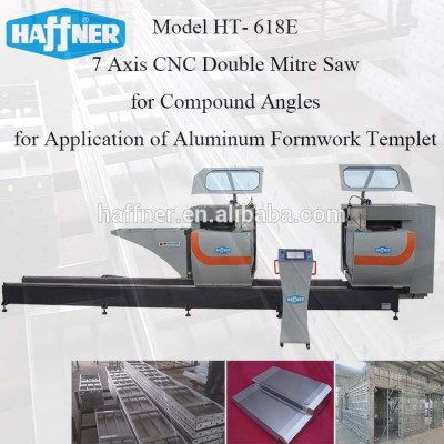 Double Mitre Saw Machine for Aluminum Template Cutting