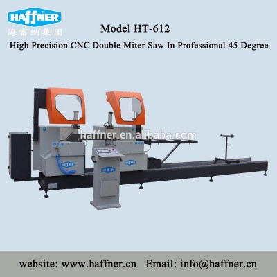 Double Miter Saw for Aluminium Window and Door Fabricator