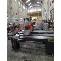 Double-head cutting saw /doors and windows machine