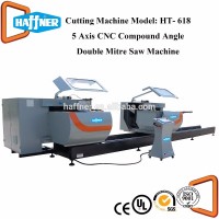 Haffner 5 Axis Aluminum Windows Making Machine CNC Cutting Machine Saw